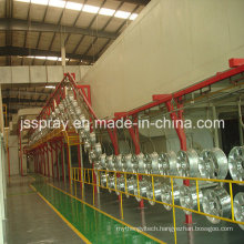 Hot Sell Sunlight Automatic Powder Coating Line for Aluminum Wheels